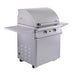 PGS Commercial E-Series 30 Inch Electric Grill on Pedestal | Stationary Pedestal