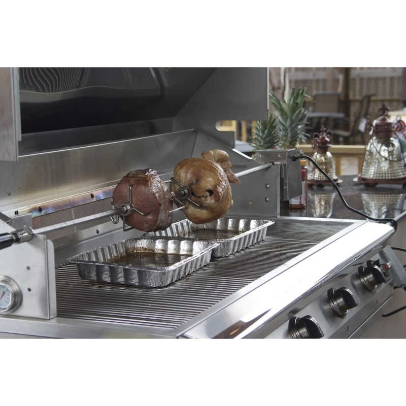 PGS Gas Grill | Shown with Rotisserie Kit