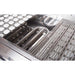 PGS Gas Grills | Stainless Steel Burners w/ Moon Rok Briquettes