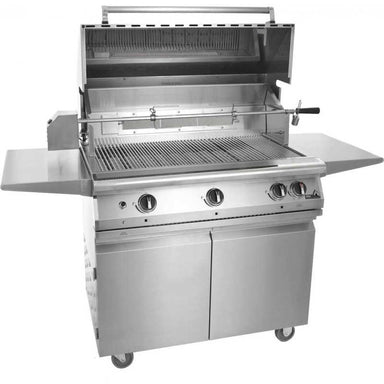 PGS Pacifica Freestanding Grill | Rotisserie Burner & Kit Included