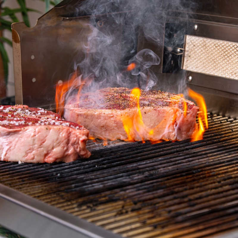 PGS Sear Burner | Shown Searing Steaks