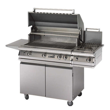 PGS Single Side Burner Mounted on PGS S36 Legacy Grill | Grill Sold Separately