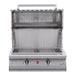 PGS Commercial T-Series 30 Inch Built-In Electric Grill | Hood Opened