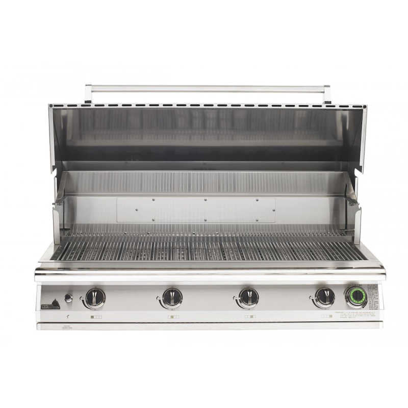 PGS T-Series S48T Commercial 51-Inch Built-In Gas Grill With Timer | Open Hood