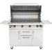 PGS T-Series Commercial 51-Inch Freestanding Grill With Timer | Hood Open