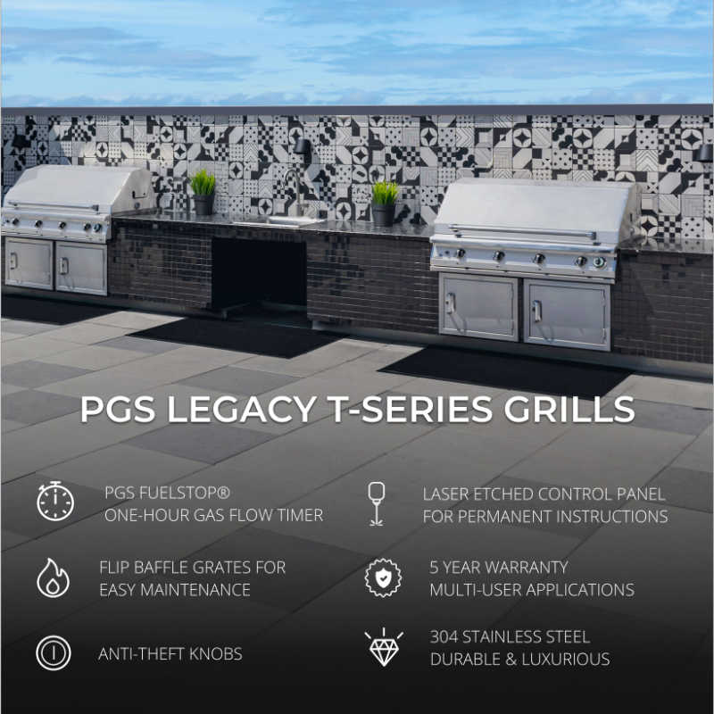 PGS T-Series S48T Commercial Gas Grill | Features