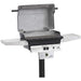 PGS T-Series T40 Commercial Cast Aluminum Gas Grill With Timer On In-Ground Post