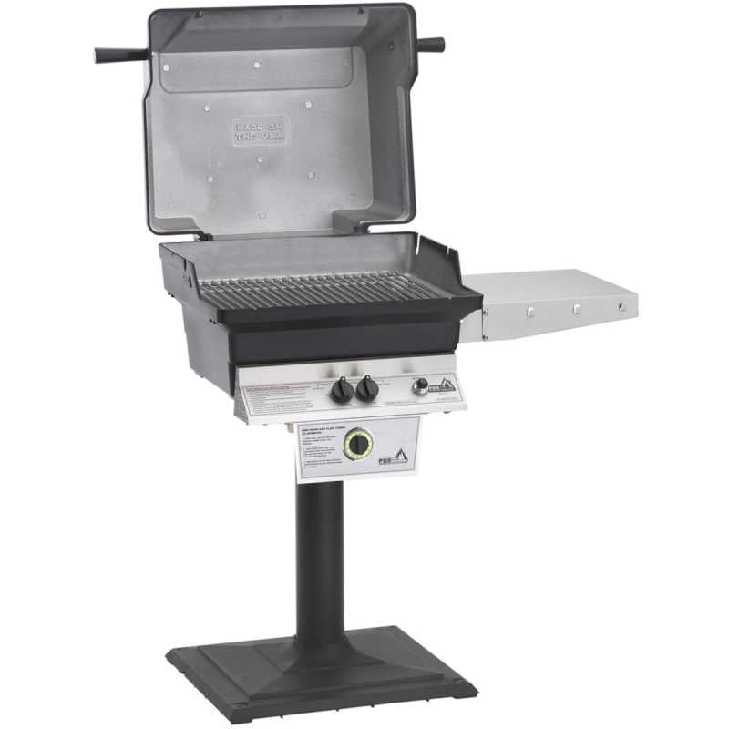 PGS T-Series T30 Commercial Cast Aluminum Gas Grill | Side Shelf