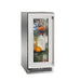 Perlick 15-Inch Signature Series Stainless Steel Panel Ready Glass Door Outdoor Refrigerator with Door Lock | Panel Ready Left Hinge