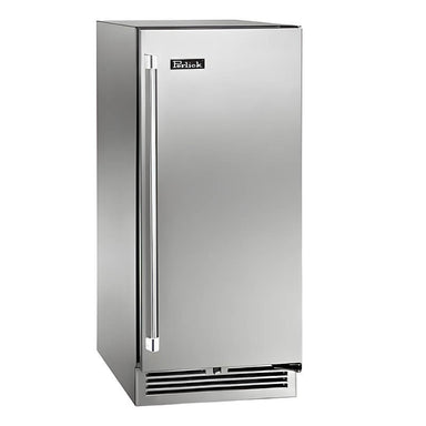 Perlick 15-Inch Signature Series Stainless Steel Outdoor Refrigerator | Right Side Hinge