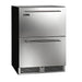 Perlick 24-Inch C-Series Stainless Steel Outdoor Refrigerator Drawers with Lock