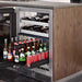Perlick 24-Inch Signature Series Glass Door Outdoor Dual Zone Refrigerator/Wine Reserve w/ Lock | Interior