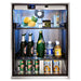 Perlick 24-Inch Signature Series Panel Ready Glass Door Outdoor Refrigerator | Interior Shelves
