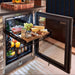 Perlick 24-Inch Signature Series Panel Ready Glass Door Outdoor Refrigerator | Full Extension Shelves