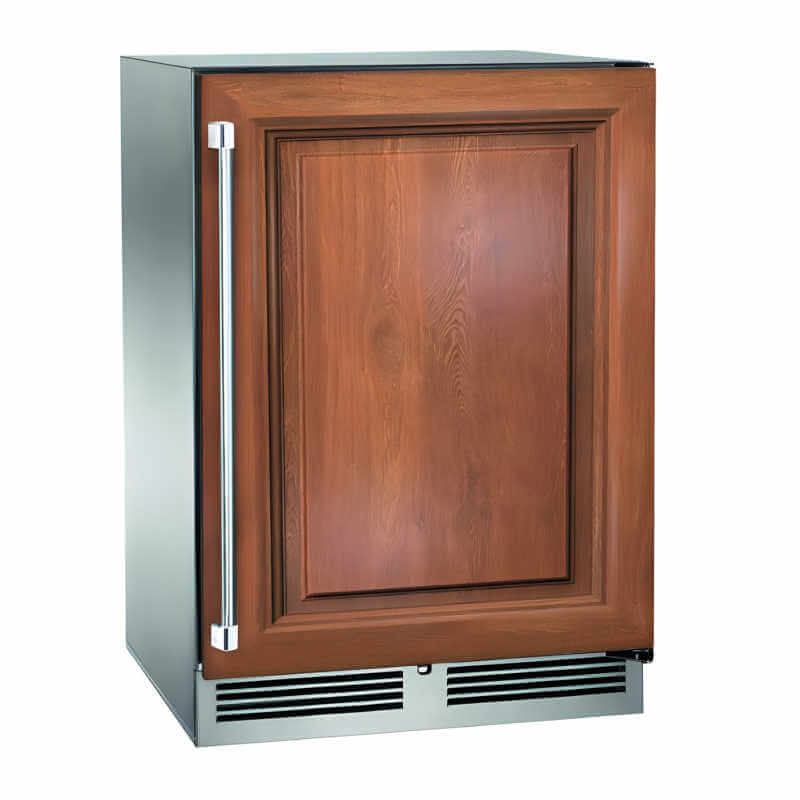 Perlick 24-Inch Signature Series Panel Ready Outdoor Dual Zone Refrigerator/Wine Reserve w/ Lock | Cabinet Panel Ready