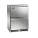 Perlick 24-Inch Signature Series Stainless Steel Marine & Coastal Outdoor Dual Zone Refrigerator/Freezer Drawers