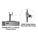 Perlick Outdoor Beverage Dispenser w/ Lock | Single Tap Flow Control Beer Faucet