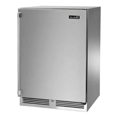 Perlick 24-Inch Signature Marine & Coastal Stainless Steel Outdoor Dual Zone Wine Reserve | Right Hinge