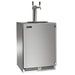 Perlick 24-Inch Signature Series Stainless Steel Double Tap Outdoor Beverage Dispenser | Left Hinge
