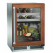 Perlick 24-Inch Signature Series Panel Ready Glass Door Outdoor Beverage Center | Right Hinge