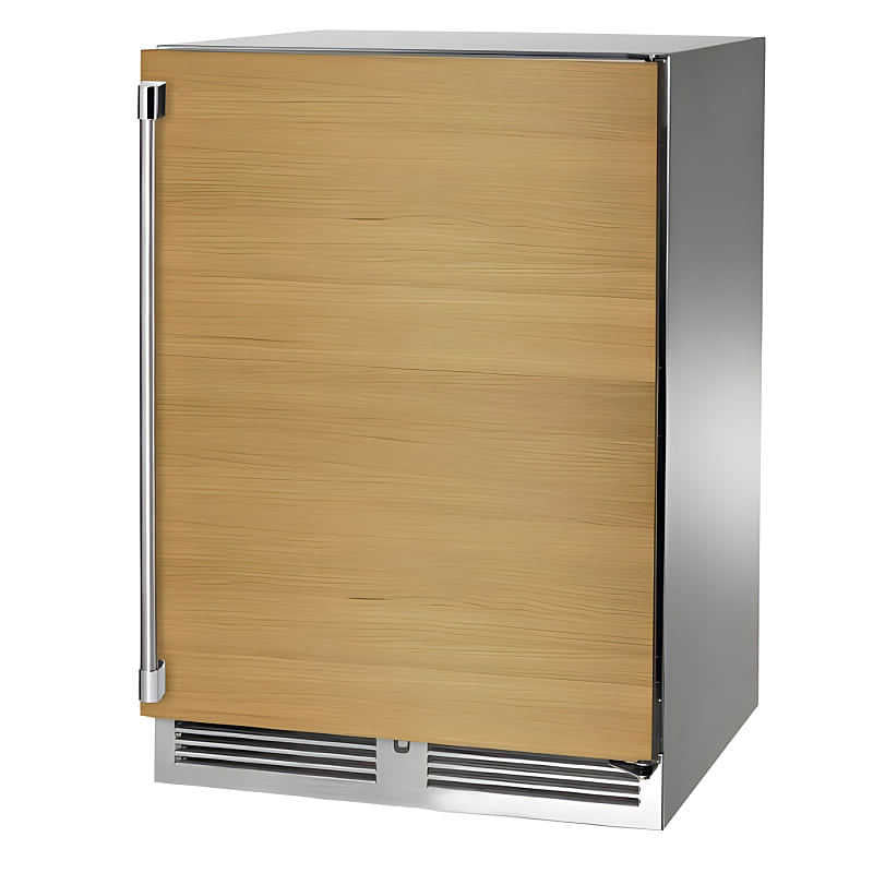 Perlick 24-Inch Signature Marine & Coastal Panel Ready Outdoor Freezer - HP24FM-4-2L