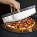 Pinnacolo 14-Inch Stainless Steel Rocker Cutter | Cutting Wood-Fired Pizza