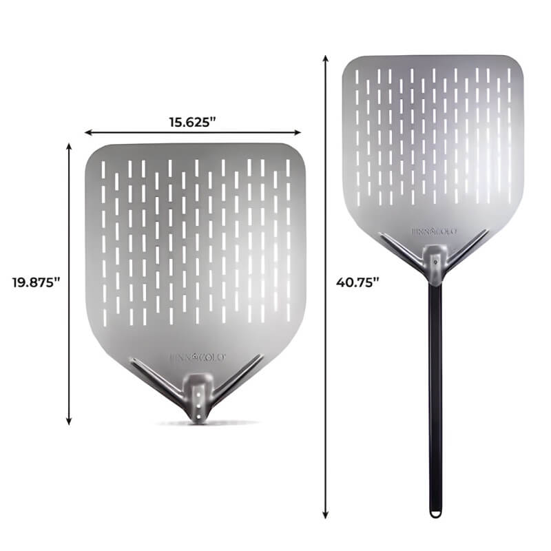 Pinnacolo 16-Inch Perforated Pizza Peel | Dimensions