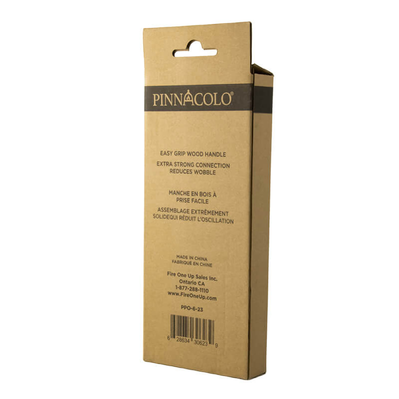 Pinnacolo 4-Inch Stainless Steel Pizza Cutter | Back of Box