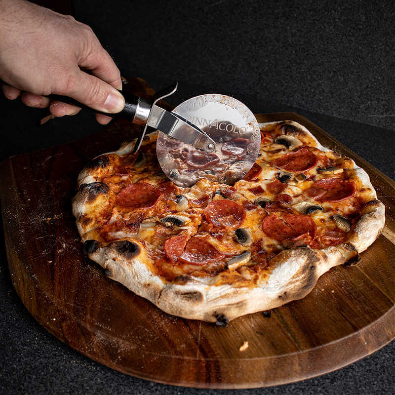 Pinnacolo 4-Inch Stainless Steel Pizza Cutter