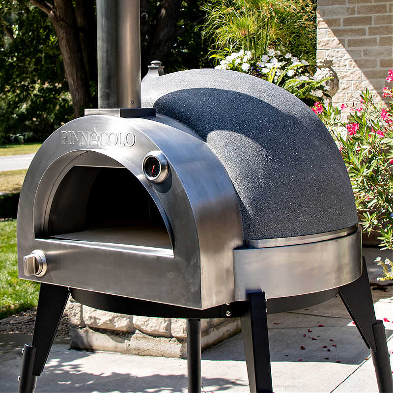 Pinnacolo L'Argilla Thermal Clay Gas Freestanding Outdoor Pizza Oven | Thermal Clay Oven