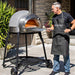 Pinnacolo L'Argilla Thermal Clay Gas Freestanding Outdoor Pizza Oven | Cooking in Backyard