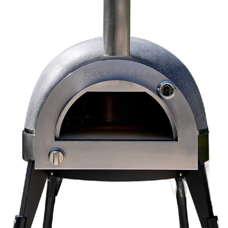 Pinnacolo L'Argilla Thermal Clay Gas Freestanding Outdoor Pizza Oven | Mechanical Ignition