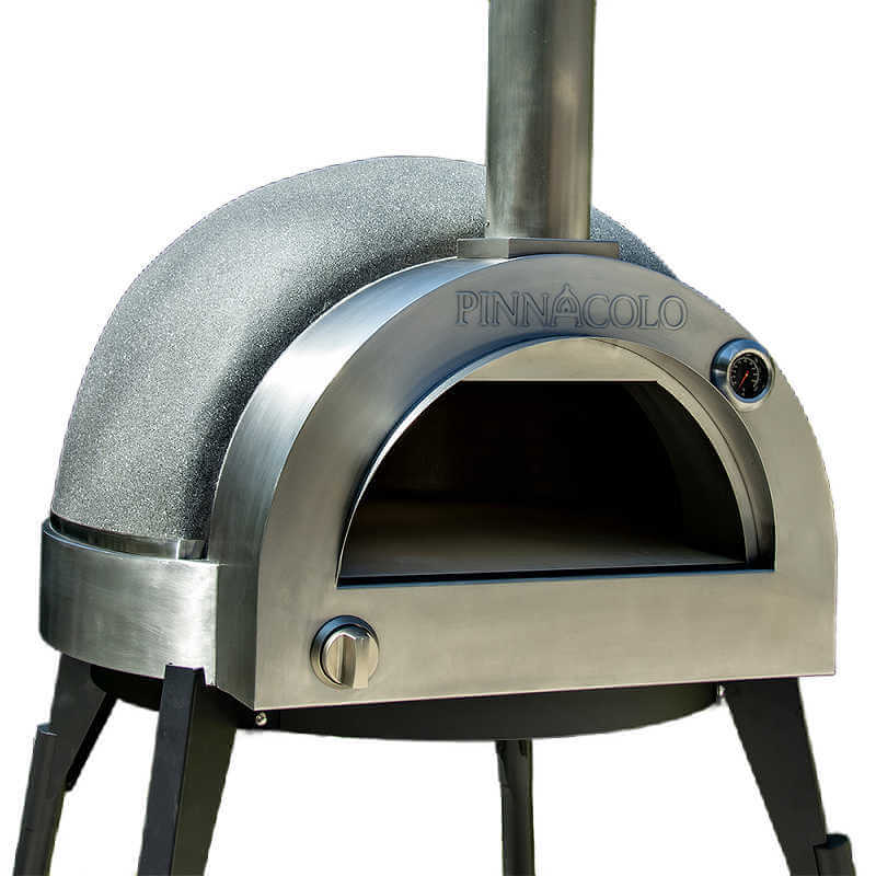 Pinnacolo L'Argilla Thermal Clay Gas Freestanding Outdoor Pizza Oven | Front View