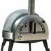Pinnacolo L'Argilla Thermal Clay Gas Freestanding Outdoor Pizza Oven | Stainless Steel Door