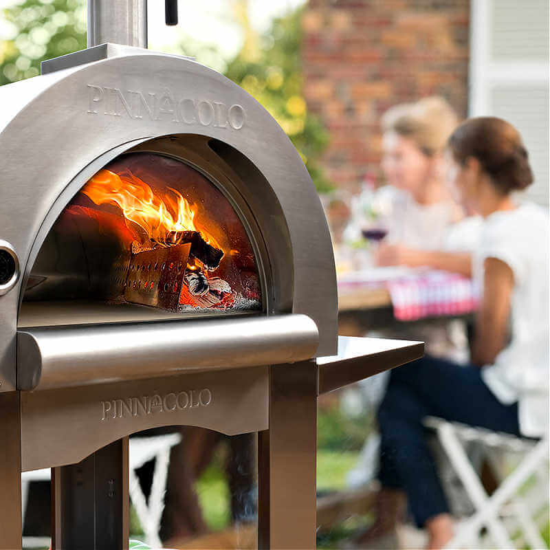 Pinnacolo Premio 32-Inch Wood-Fired Outdoor Freestanding Pizza Oven | Wood-Fired Oven