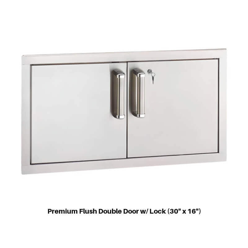 Premium Flush Double Door with Lock