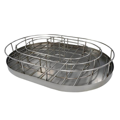 Primo Grills Rib And Chicken Holder With Drip Tray