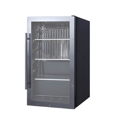 Pro-Fit 3.1 Cu Ft 19-Inch Beverage Refrigerator with Glass Door