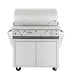 ProFire Deluxe Series 36-Inch Gas Grill | Folding Shelves