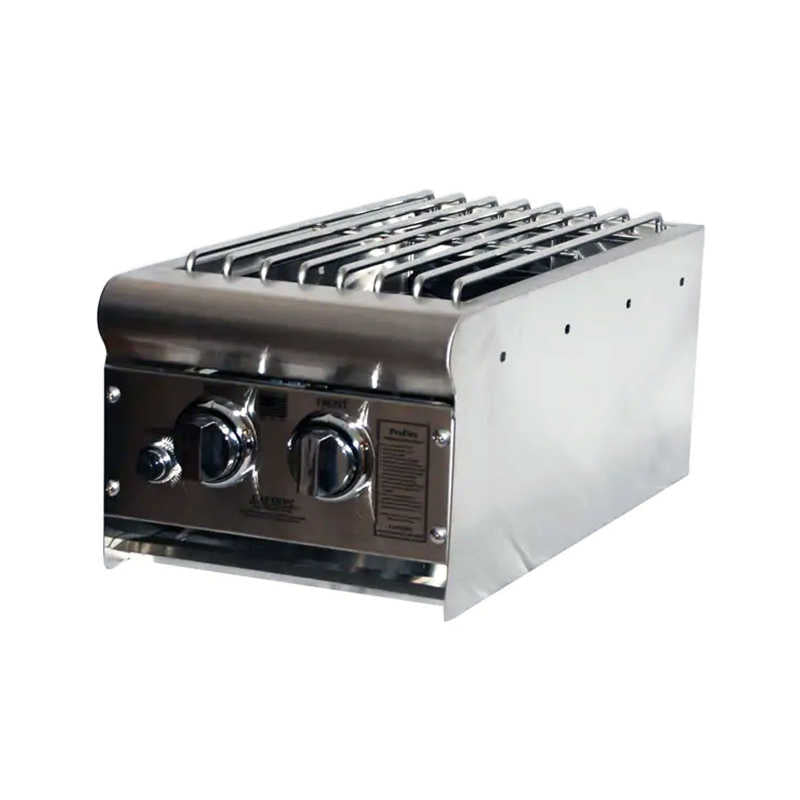 ProFire Deluxe Double Side Burner | Stainless Steel Grates