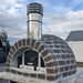 ProForno Blacksmith Wood Fired Brick Pizza Oven | Stainless Steel Chimney