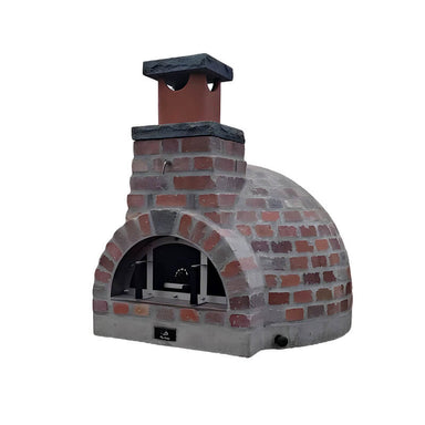 ProForno New Haven Rustico Wood Fired/Hybrid Brick Pizza Oven | Red Brick Veneer