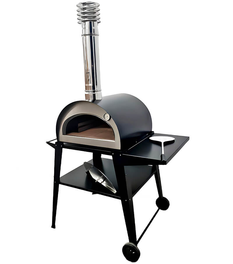 ProForno Pizzi Portable Wood-Fired Pizza Oven | Door Opened