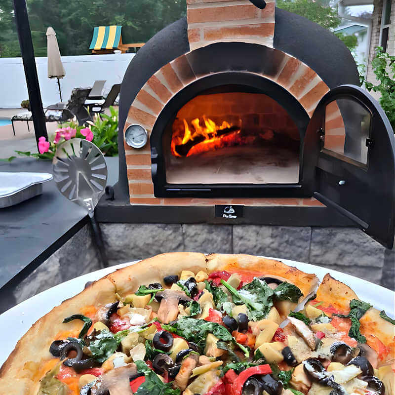 ProForno Dymus Wood Fired/Hybrid Brick Pizza Oven | Crispy Pizza 