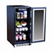 RCS 15-Inch 3.2 Cu. Ft. Outdoor Stainless Steel Refrigerator With Glass Window | Digital Temp Controls