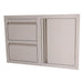 RCS 33-Inch Double Drawers With Single Door | 304 Stainless Steel
