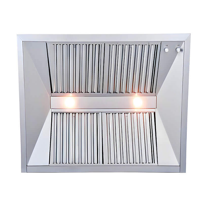 RCS 36 Inch 1200 CFM Stainless Steel Vent Hood | Dual Interior Lights