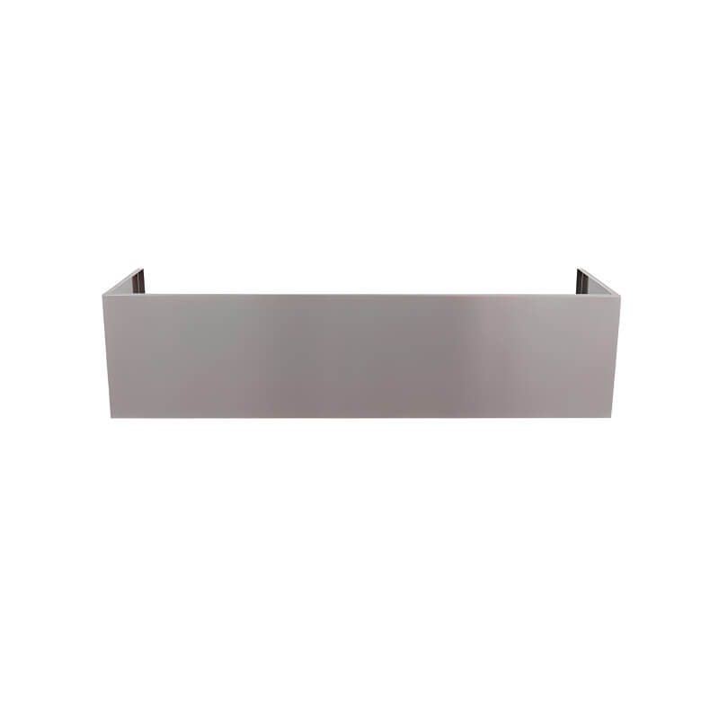 RCS 36-Inch Stainless Steel Vent Hood Duct Cover | 12 Inch Height