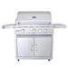 RCS Cutlass Pro 30 Inch 3 Burner Freestanding Gas Grill  | Double Door Storage