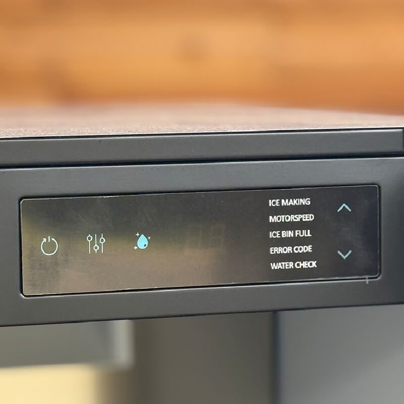 RCS Nugget Ice Maker | Digital Controls